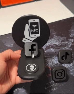 Placa NFC para empresas