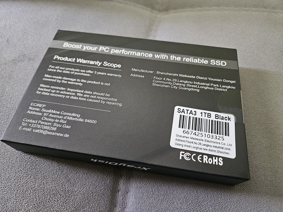 SSD XrayDisk 1TB 2.5"SATA3