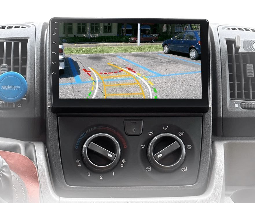 Fiat Ducato/Peugeot Boxer/Citroen Jumper – Radio Android 15 9" CarPlay Android Auto 2GB/32GB GPS Nawigacja Stacja Multimedialna WiFi Bluetooth DSP PL