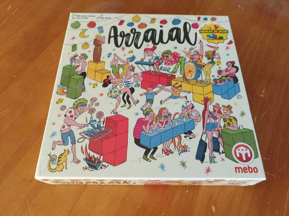 Jogo de Tabuleiro Arraial (Mebo Games)