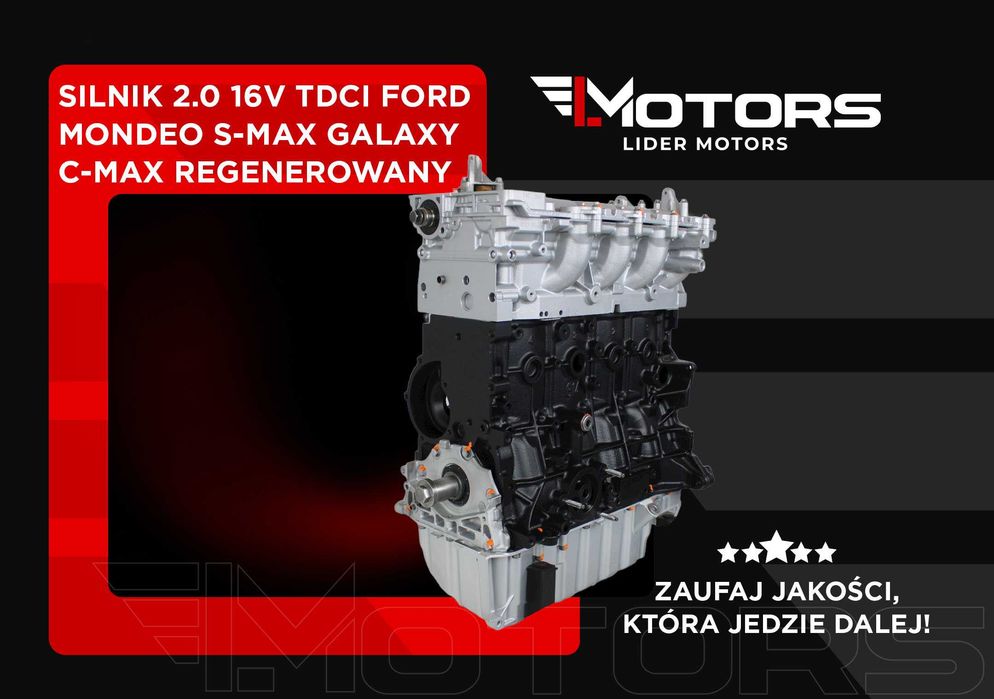 Silnik 2.0 16V TDCI Ford Mondeo S-MAX Galaxy C-MAX regenerowany