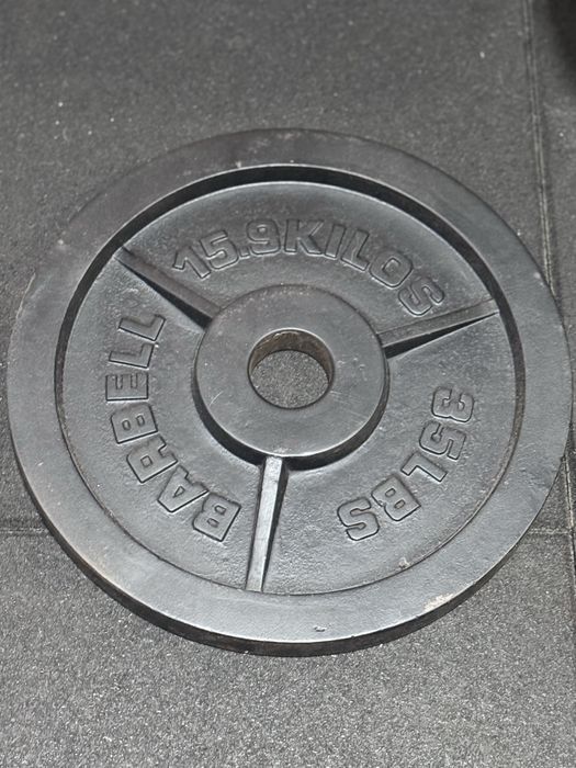 Kit musculação olímpico 140kg (barra 20kg + discos 50mm)