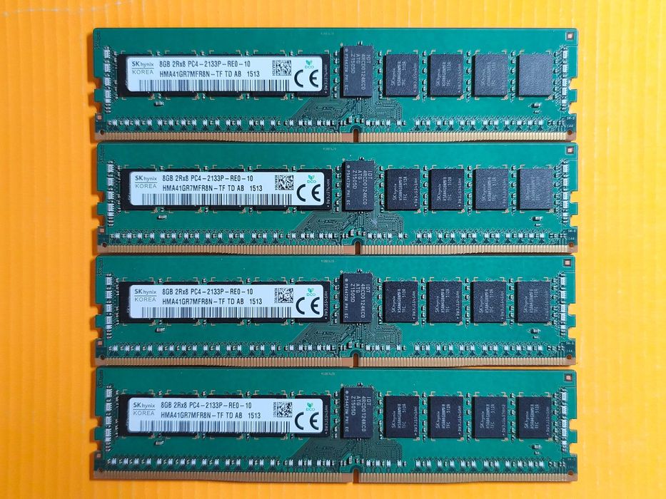 SK hynix 8GB ECC DDR4 2133 PC4-17000R Reg серверная