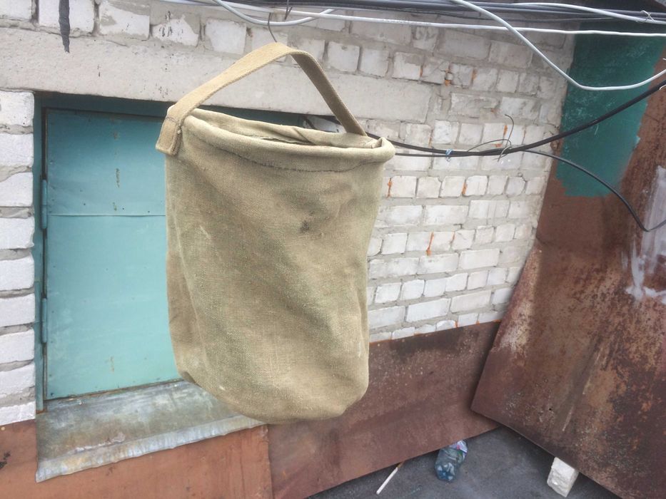 Ведро автомобільне брезентове (СРСР)