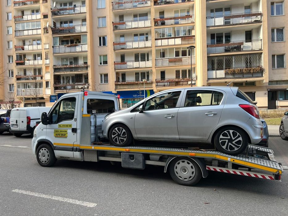 Pomoc Drogowa 24H Laweta Expresowy Dojazd Auto Holowanie Transport