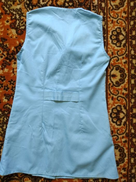 fartuch niebieski S 36