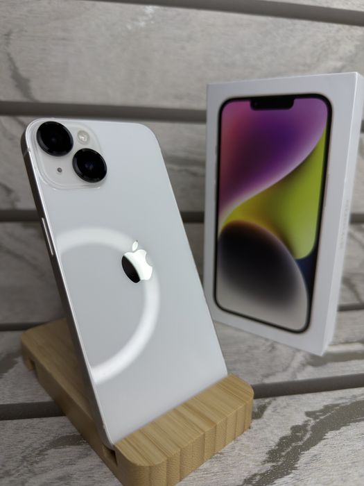 iPhone 14/Starlight/100% Kondycji/Super Stan/Pełen Zestaw