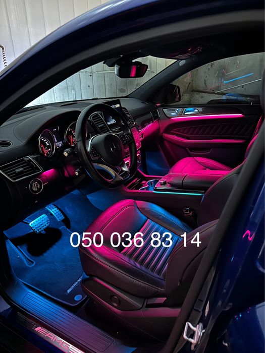 Контурная Ambient подсветка салона Mercedes Benz A B C E G M S V Class