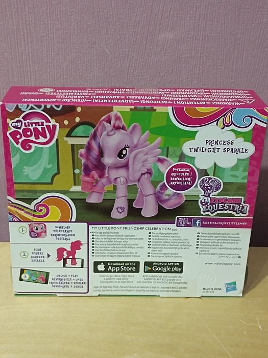 My Little Pony Princess Twilight Nowa ruchoma G4 Hasbro figurka MLP