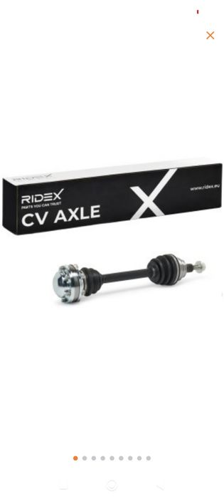 Vendo um eixo de transmissão.