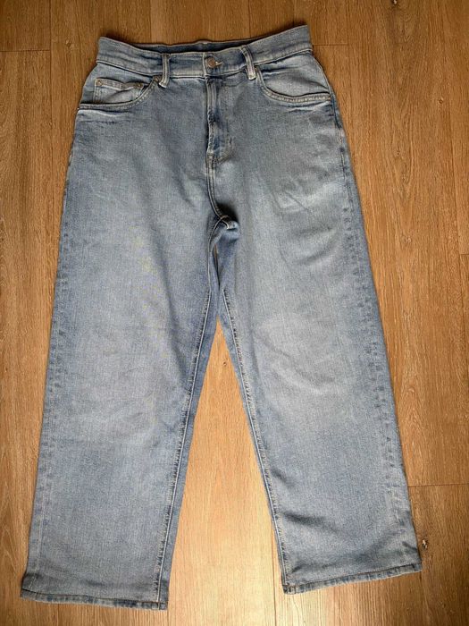 NEXT Baggy Fit W32 L29 світло-блакитні