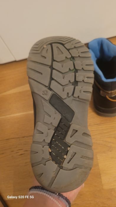 Buty jesienne zimowe trapery trekkingowe rozm.32