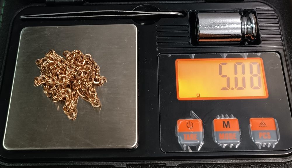 Золотий ланцюжок 5.08г 585