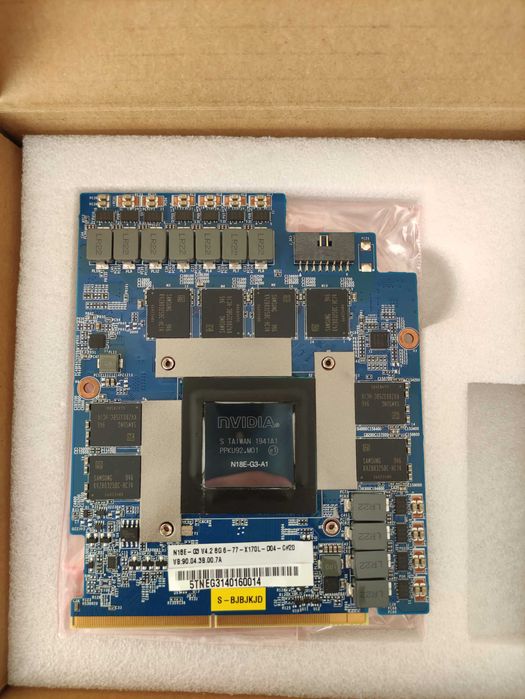 Видеокарта Clevo Nvidia RTX 2080 8GB MXM 3.1 TypeB Sager, Eurocom, XMG