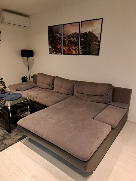 Duża kanapa z funkcją spania