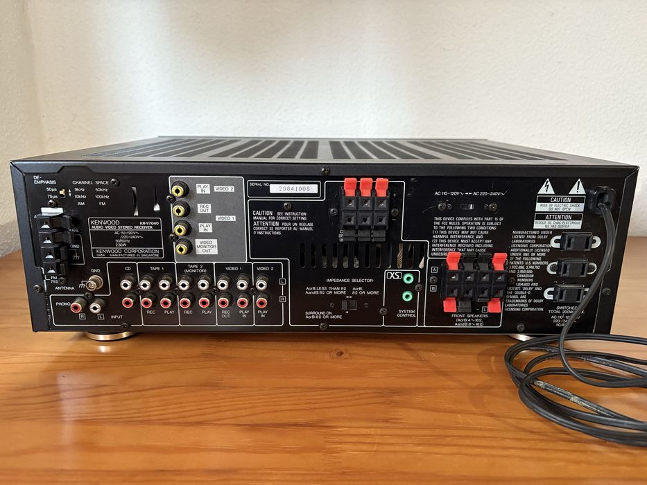 Audio- Video receiver Kenwood-V7040