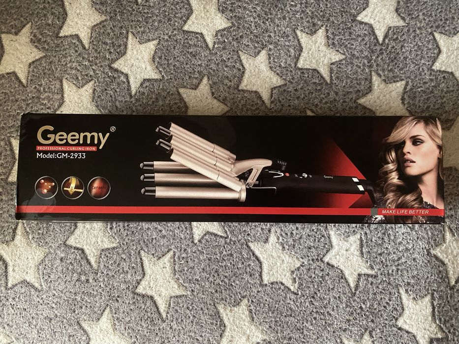 Плойка для завиття хвиль Geemy