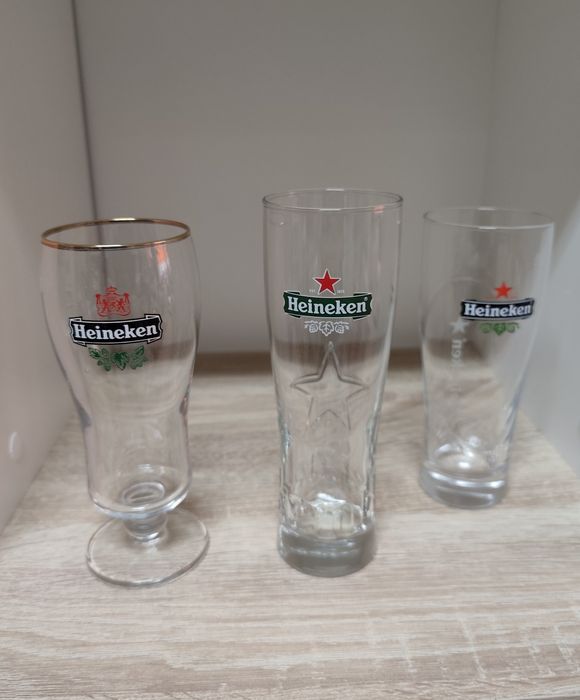 Copos de Cerveja marca Heineken