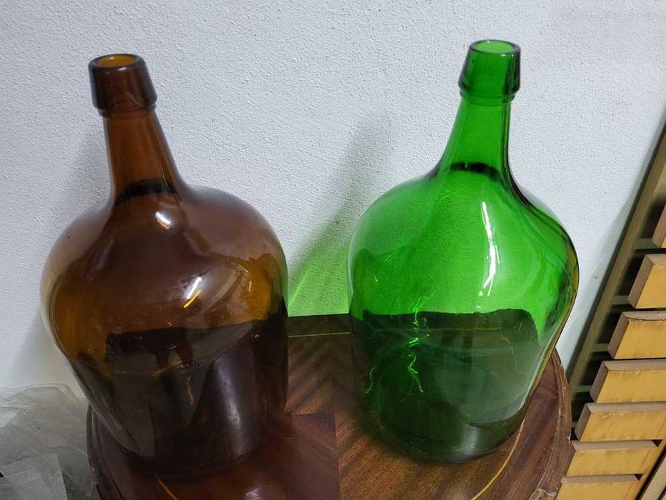 Garrafões de Vidro Par