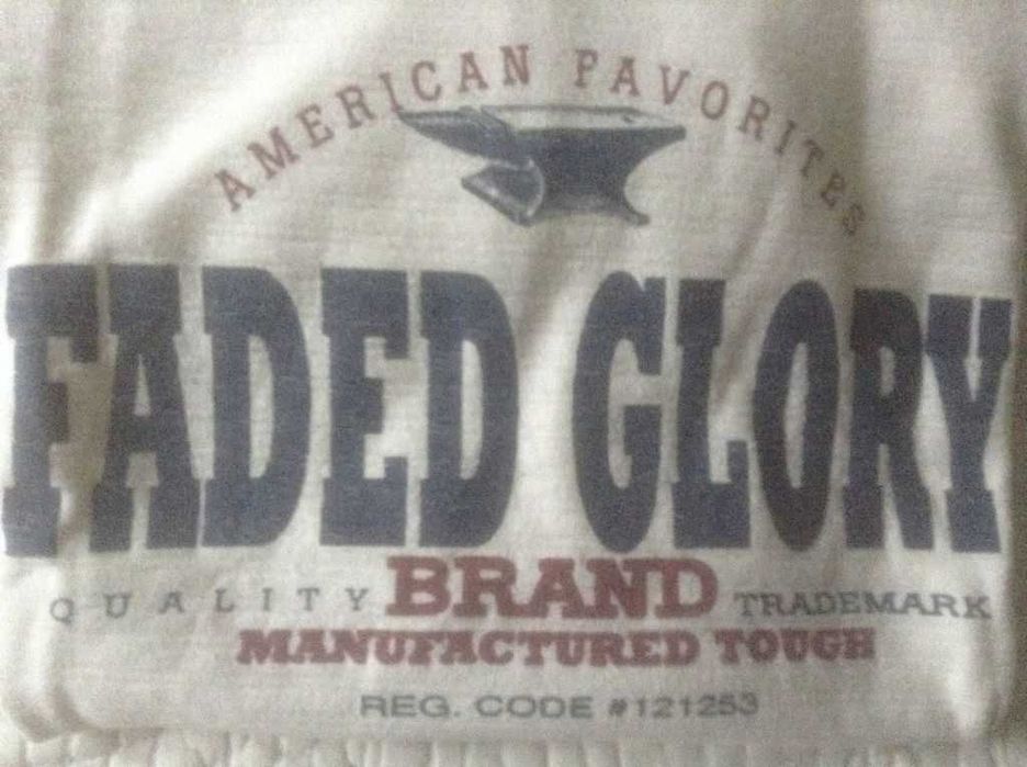 Nowy t-shirt męski 100% baw. rozm L -FADED GLORY