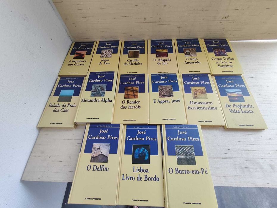 15 Livros da Biblioteca Jose Cardoso Pires