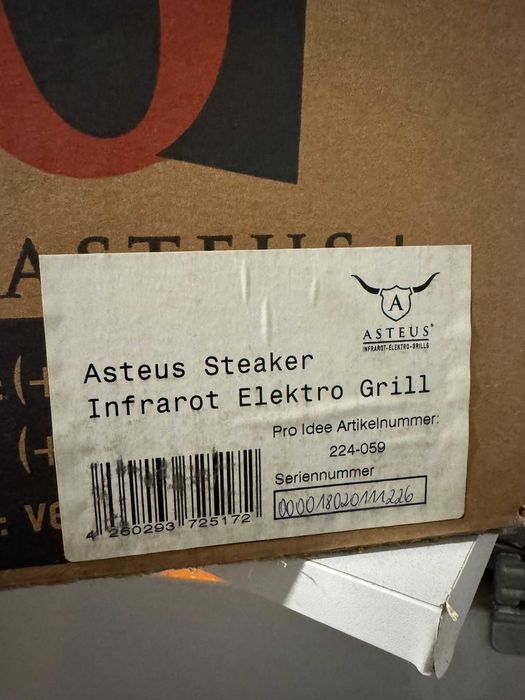 Asteus Grelhador Eletrico