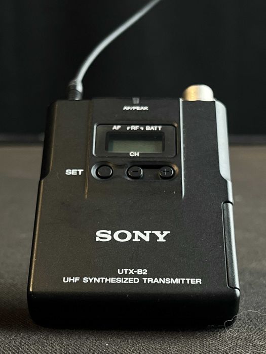 Sony UTX-B2 nadajnik UHF mikroport bodypack blok 38 606-630 MHz