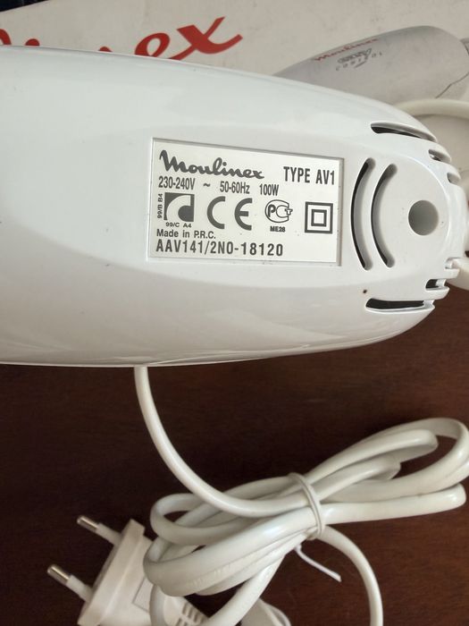 Faca electrica Moulinex NOVA
