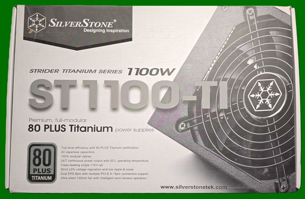 Zasilacz SilverStone Strider Titanium 1100W