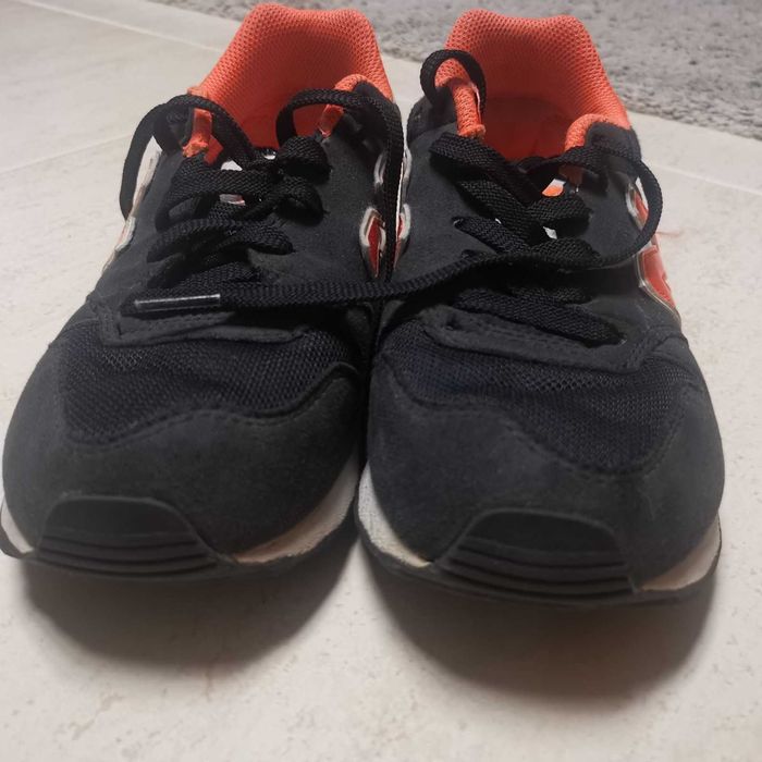 Sneakers/Ténis New Balance 500 Preto/Laranja GW500KWS (2017)