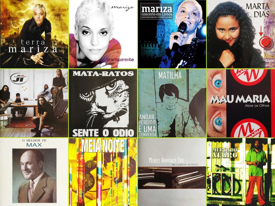 92 CDs - Música Portuguesa - Muito Bom Estado