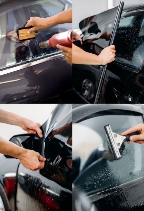 Тонування авто, розтонування автівки, полірування фар, бронювання фар, шліфування фар