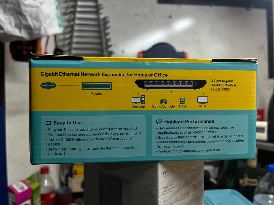 Switch TP Link TL SG 1008D