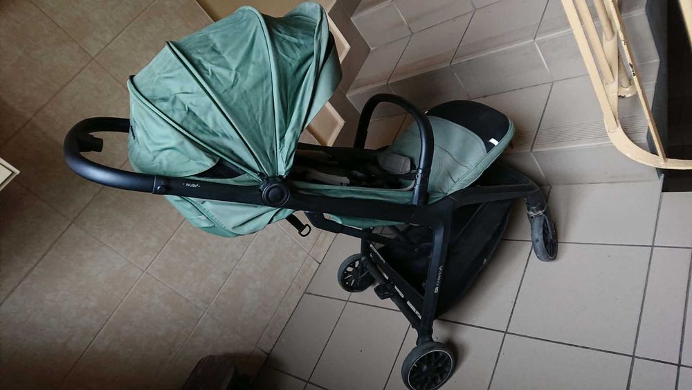 Spacerowka Kinderkraft NUBI 2 mystic green