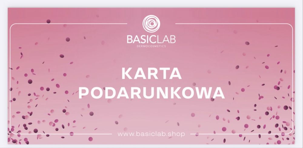 Karta podarunkowa do BasicLab 150zl