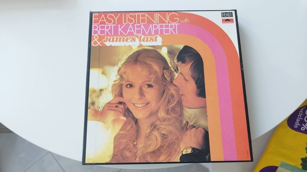 Album vinil LP "Easy Listening with Bert Kaempfert & James Last"