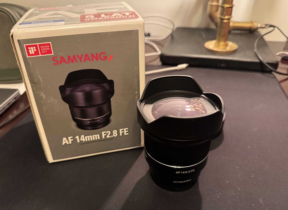Obiektyw Samyang 14mm F2.8 AF Sony FE full frame