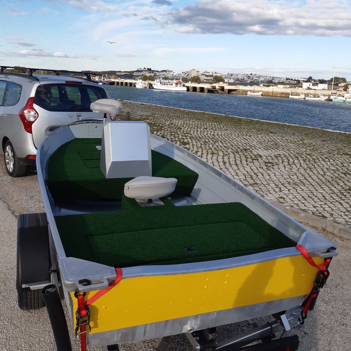 Botes de aluminio novos e seminovos Skiff varias medidas 4,20 e 4,90