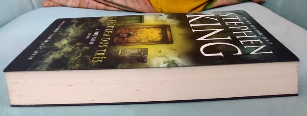 Livro "A Escolha dos Três" (Nunca usado)