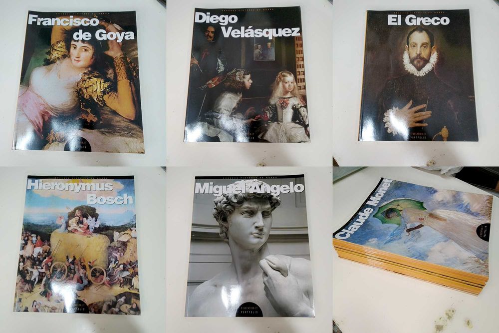 Coleção Grandes Pintores do Mundo publicado pela Abril Coleções 14 livros