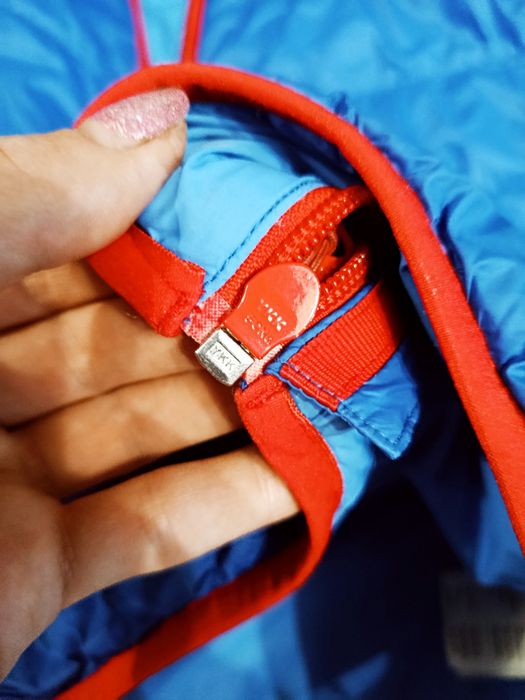 Синій преміальний пуховик куртка чоловічий Salewa (Оригінал )
