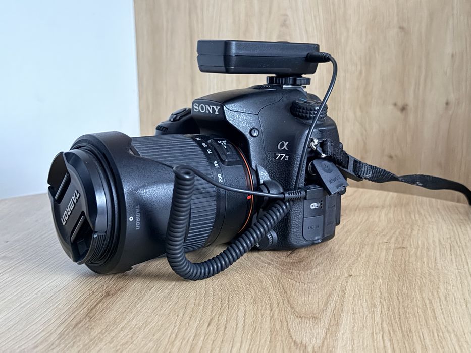 Sony A77 II komplet | 15 700 zdjęć | Tamron 18-200