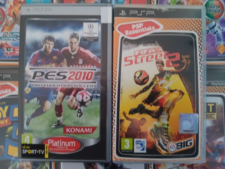 Jogos PlayStation Portátil ótimo estado de conservação