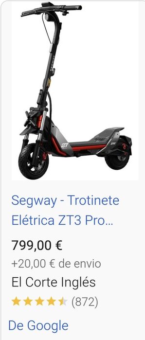 Trotineta segway zt3 pro