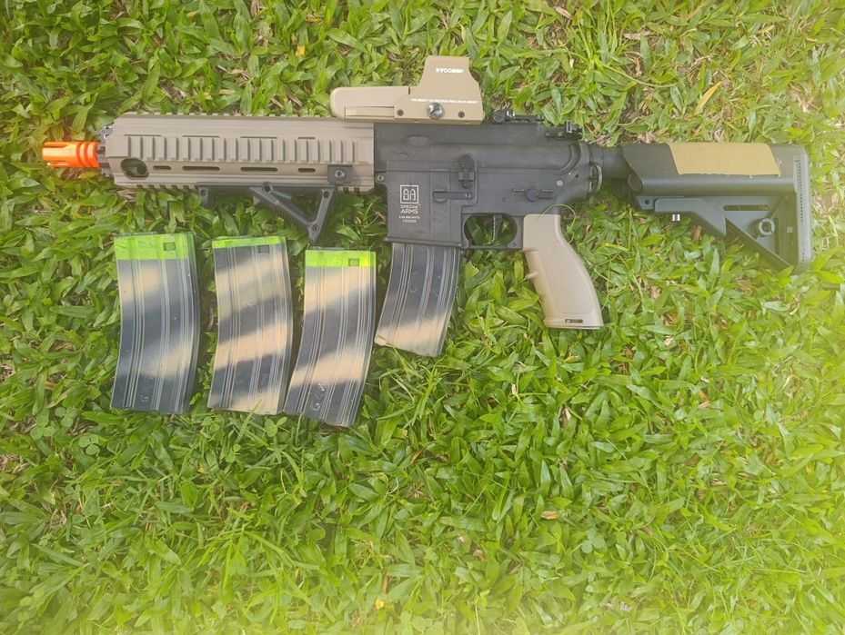 Hk 416 airsoft como nov