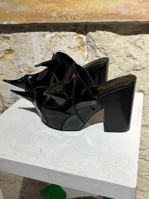 Мюли на каблуке Junya Watanabe для Comme des Garçons