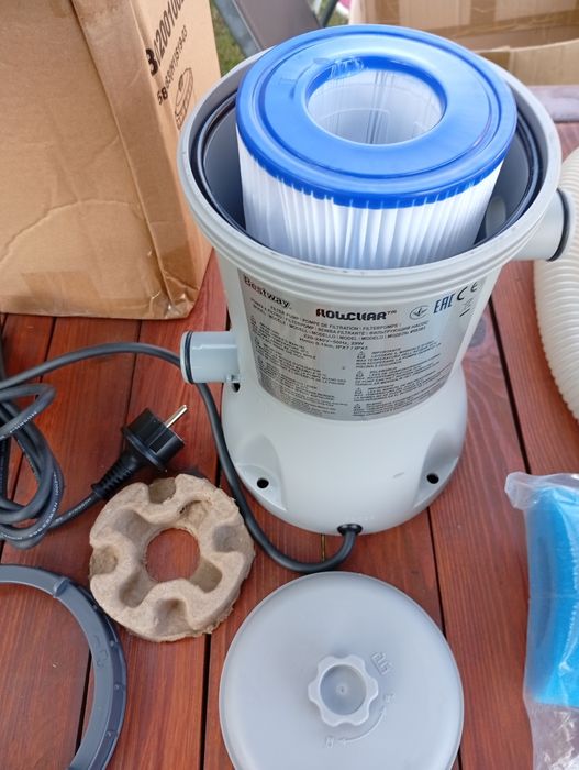 Pompa do basenu 2 szt filtr filtry