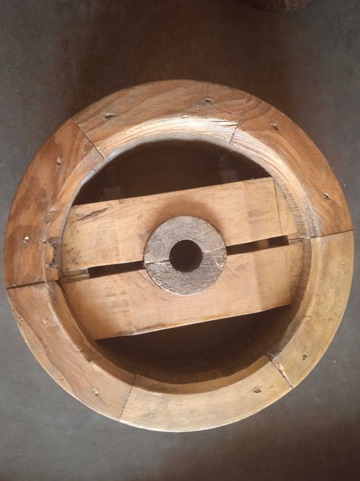 Moldes madeira industriais antigos