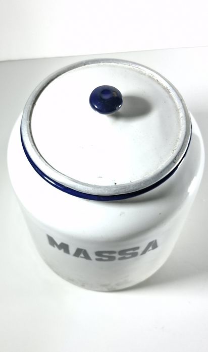 Frasco antigo esmaltado
