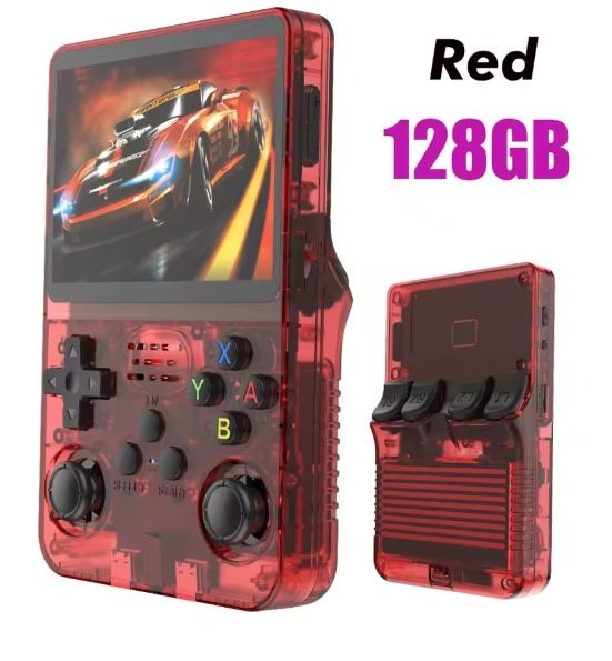 Consola Retro Portátil R36S Pro | 15.000+ Jogos | 64GB / 128GB